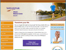Tablet Screenshot of isbariatricsforme.com